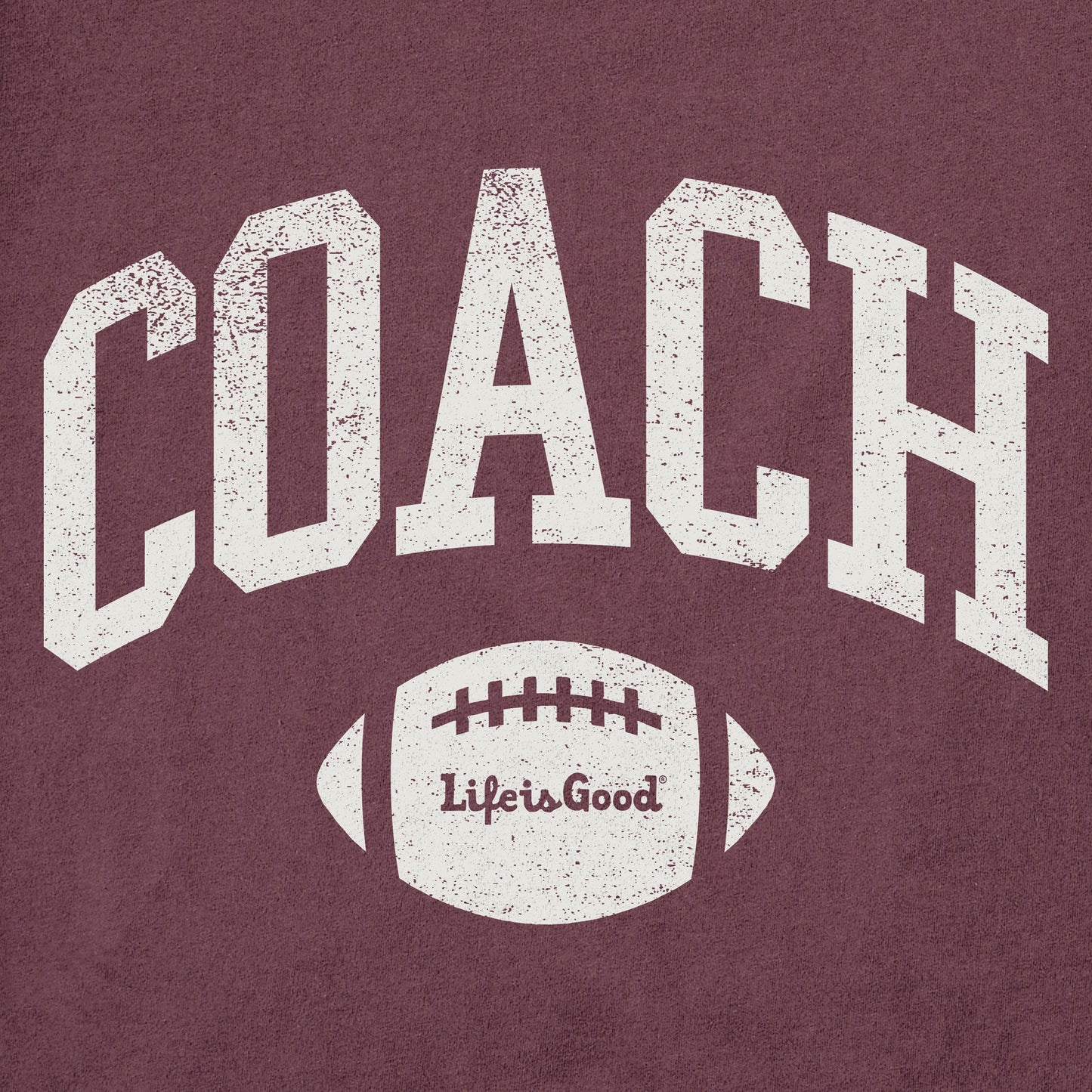 Women's Football Coach Short Sleeve Crusher Tee