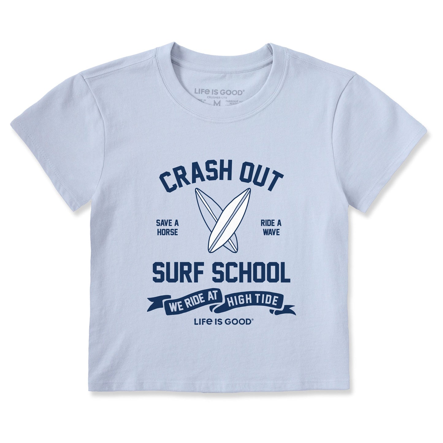 Women's Crash Out Surf School Crusher-LITE Shrunken Tee