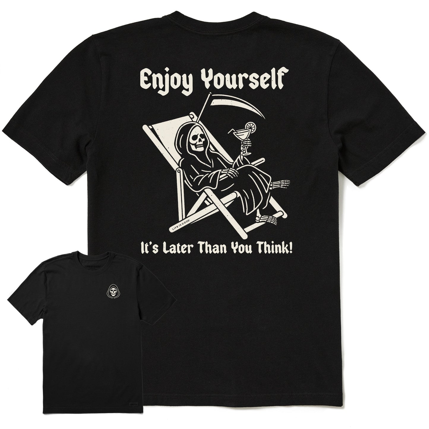 Men's Enjoy Yourself Reaper Short Sleeve Tee