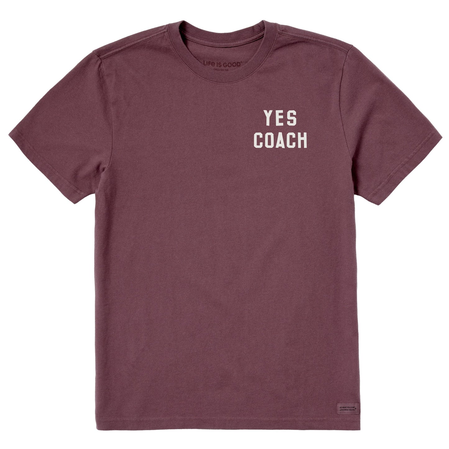 Men's Yes Coach Short Sleeve Crusher Tee