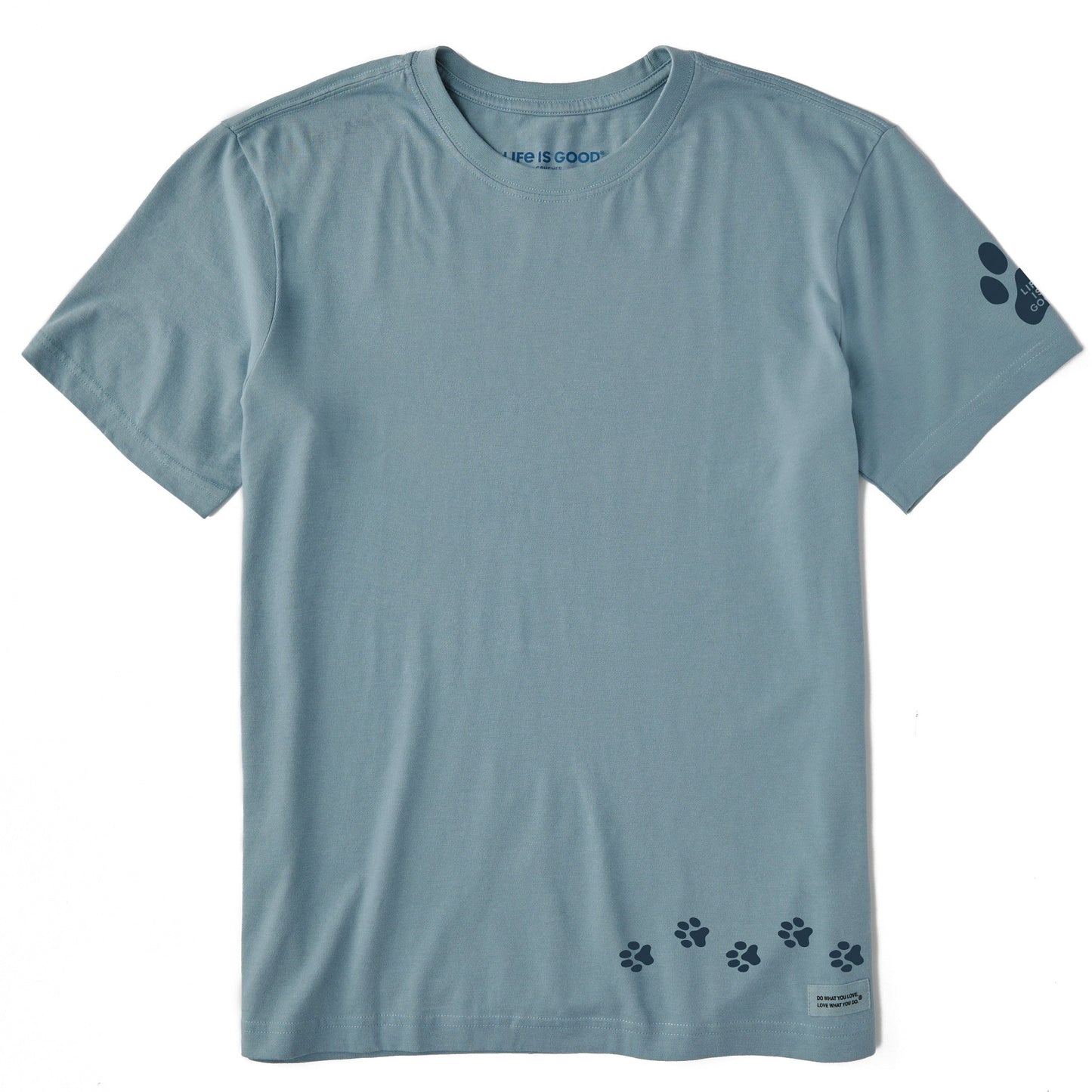 Men's Walking Paws Short Sleeve Crusher Tee
