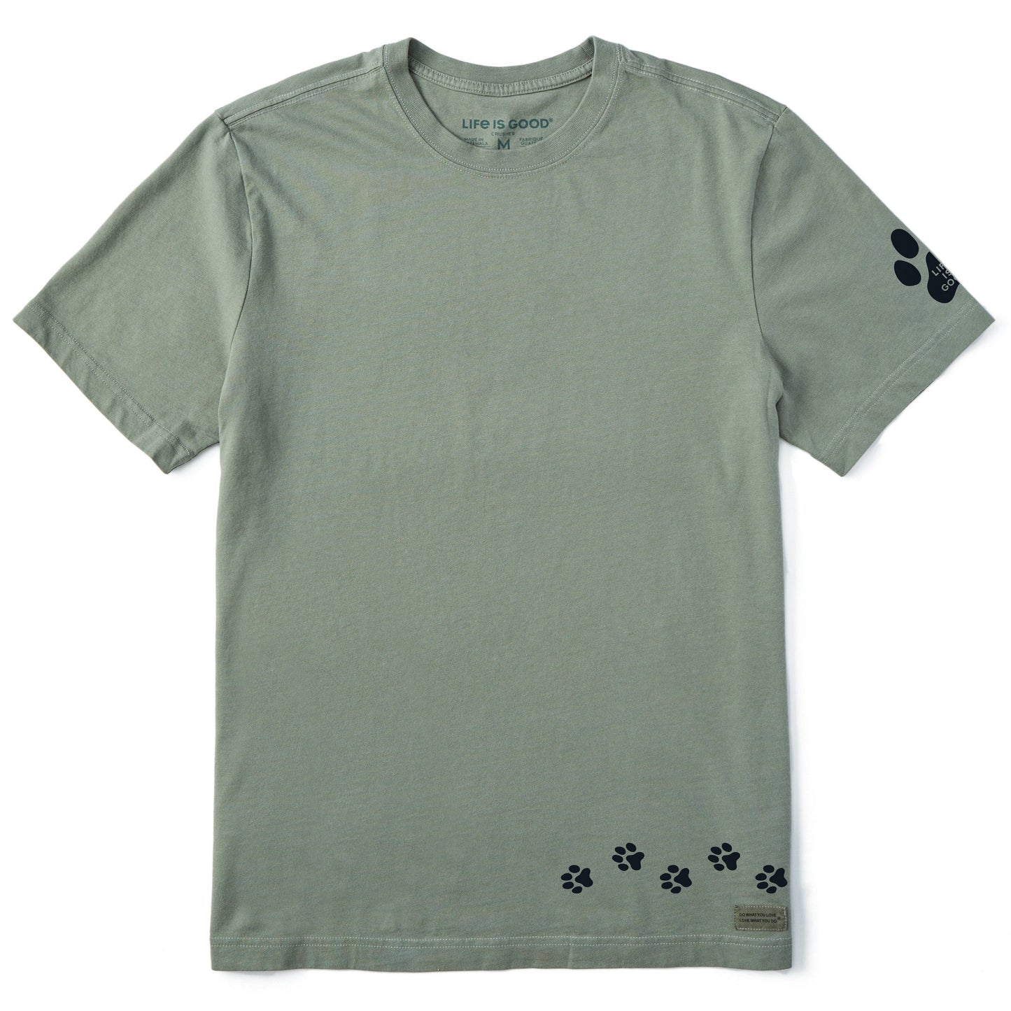 Men's Walking Paws Short Sleeve Crusher Tee