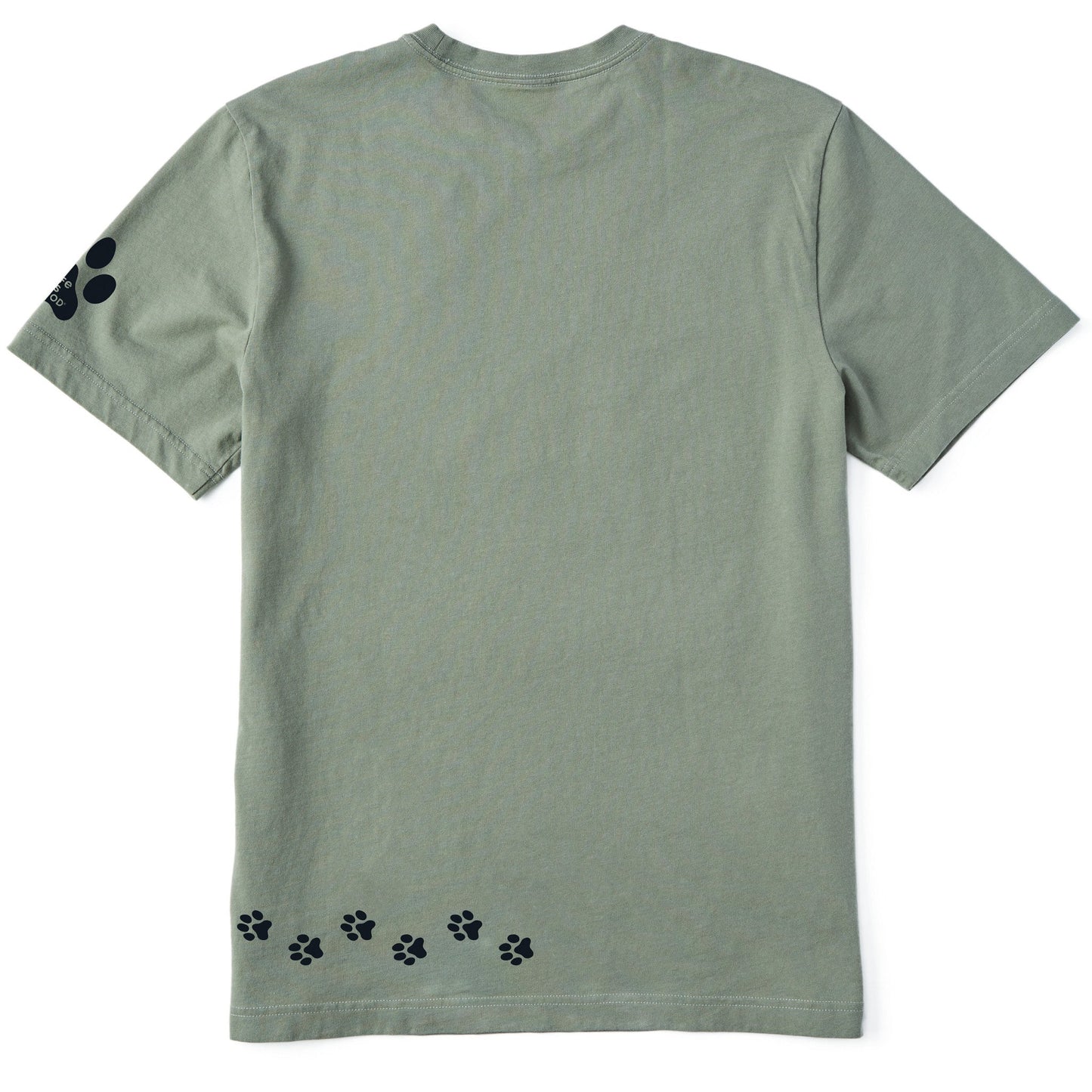 Men's Walking Paws Short Sleeve Crusher Tee