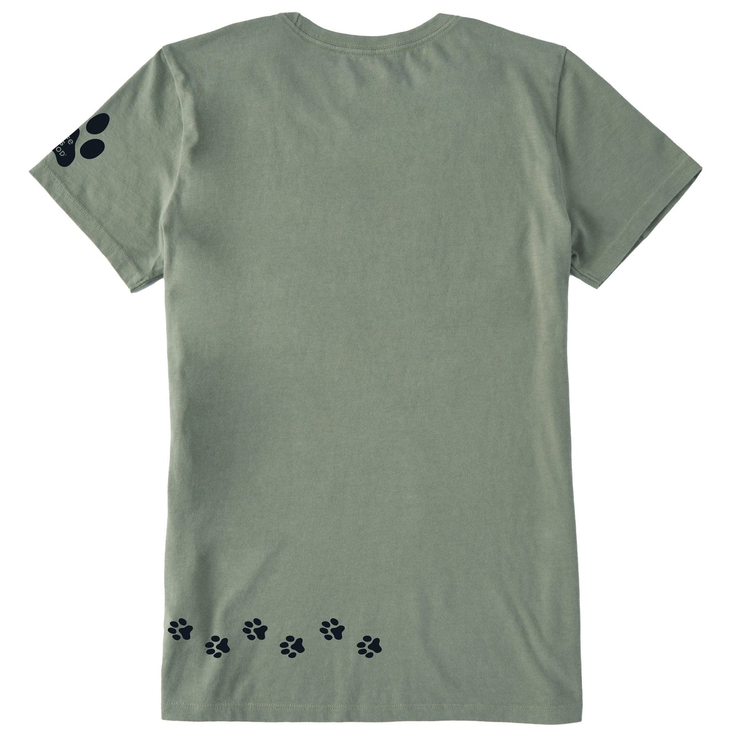 Women's Walking Paws Short Sleeve Crusher Tee