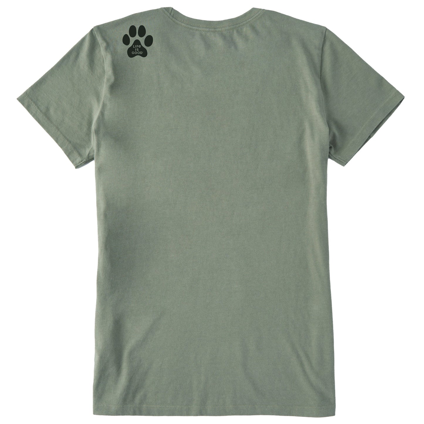 Women's Single Paw Short Sleeve Crusher Tee