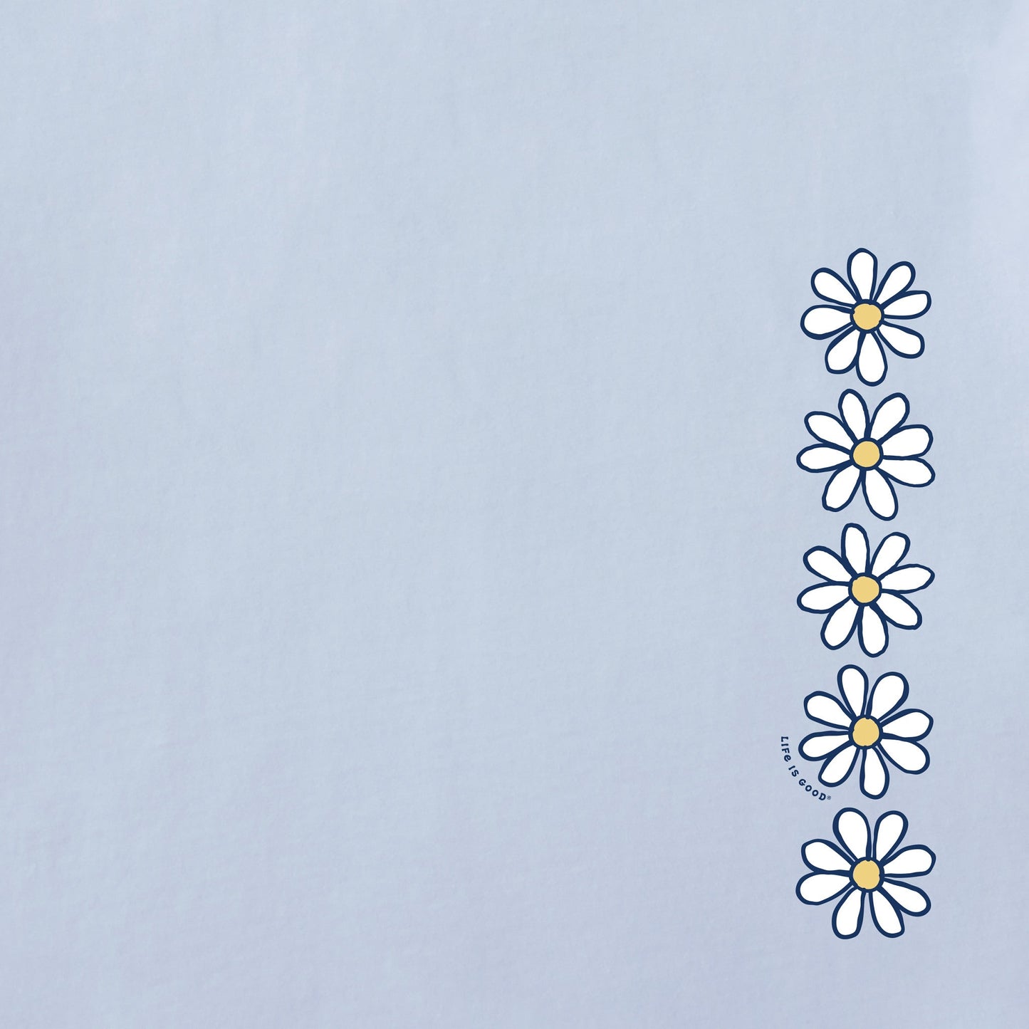 Women's Daisy Vertical Chain Short Sleeve Crusher Tee