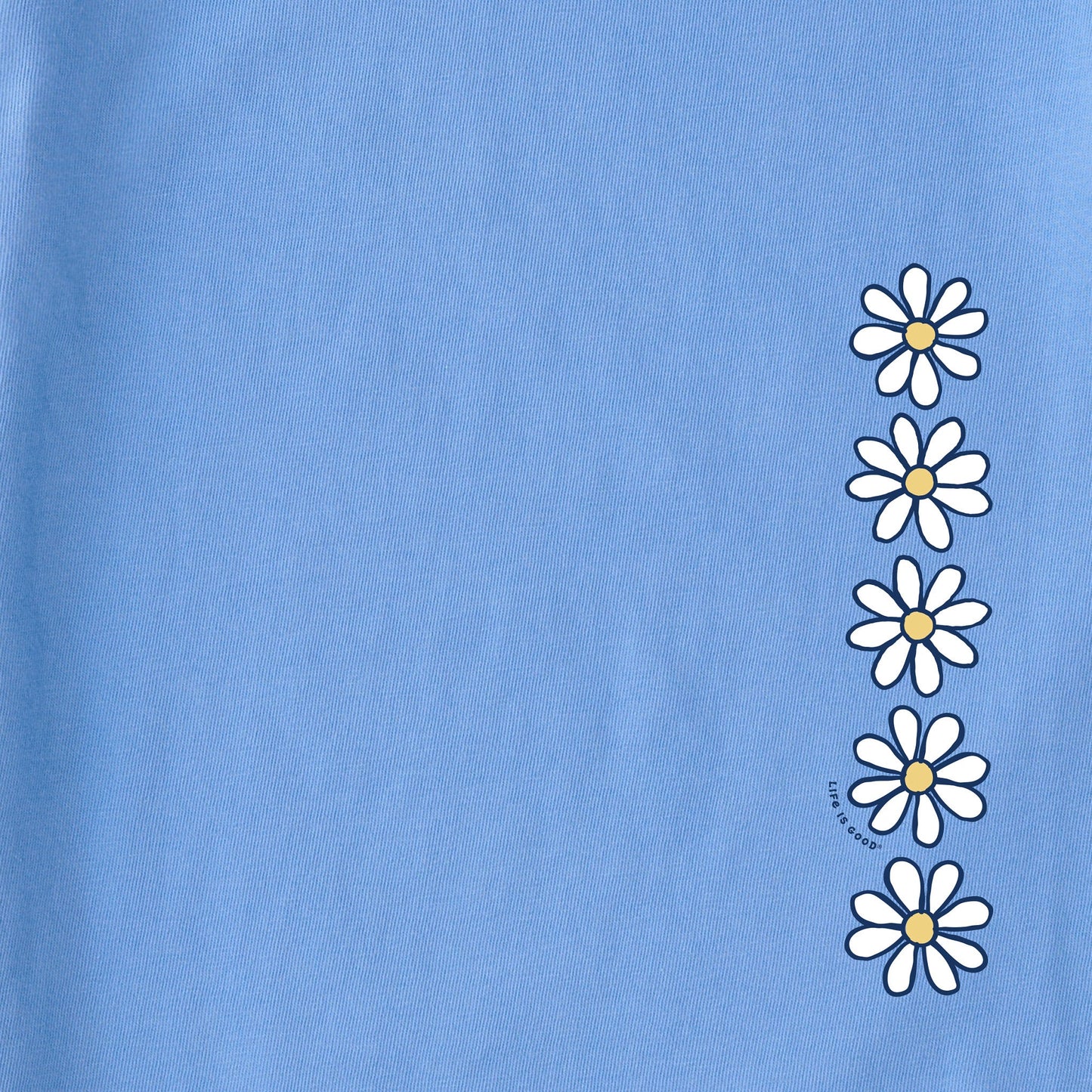 Women's Daisy Vertical Chain Short Sleeve Crusher Tee