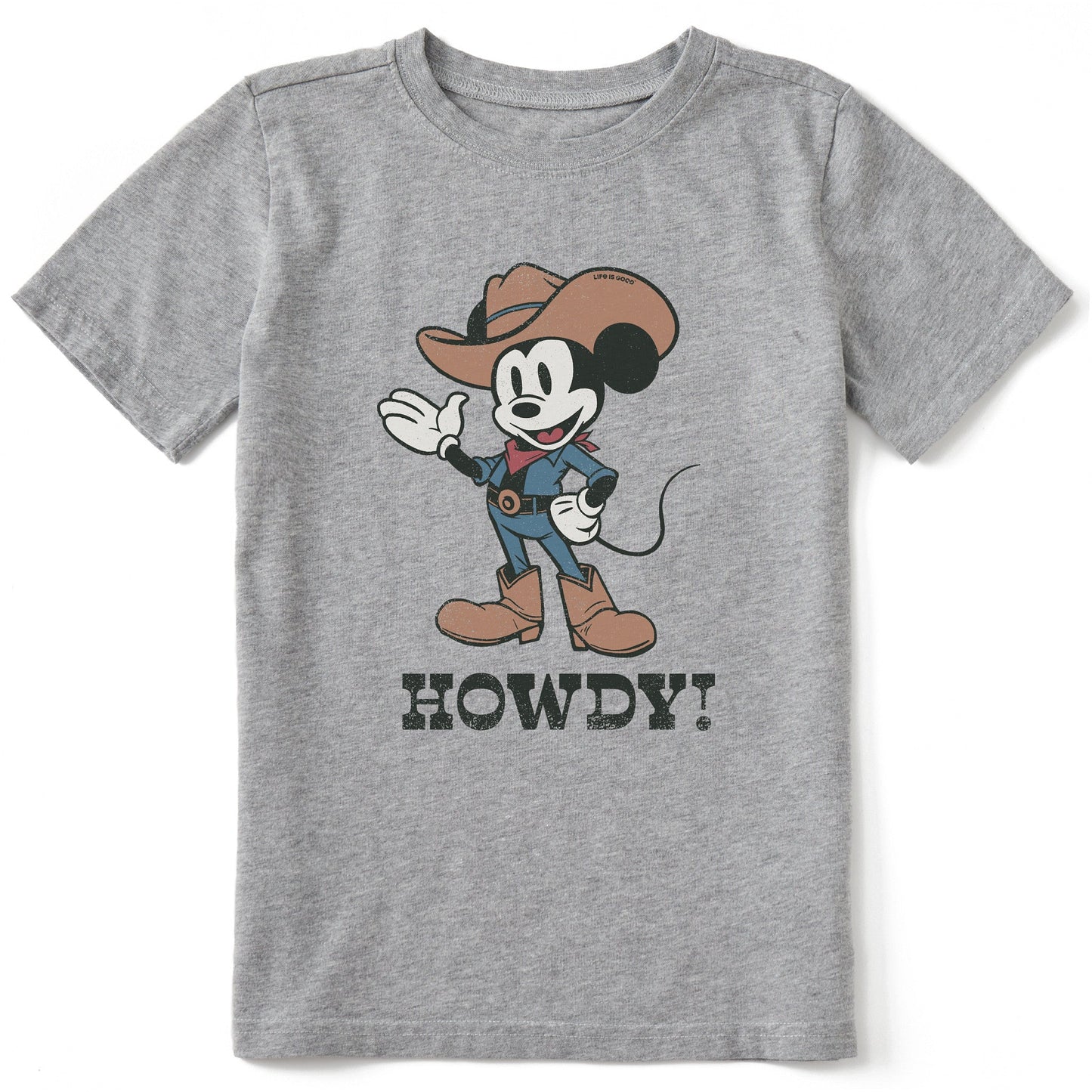 Kids Howdy Willie Short Sleeve Crusher Tee