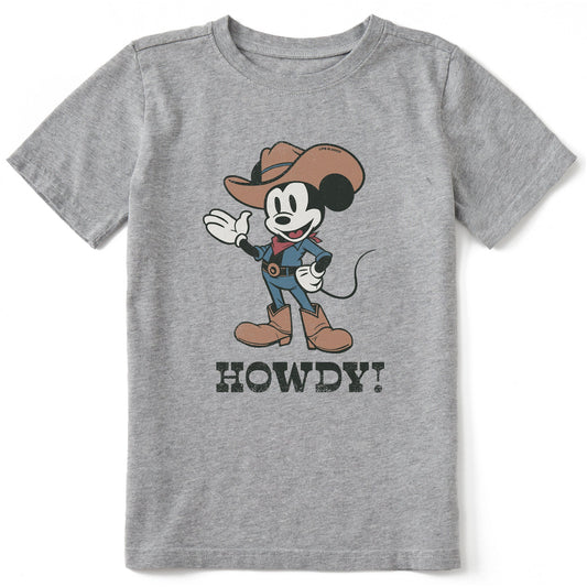 Kids Howdy Willie Short Sleeve Crusher Tee