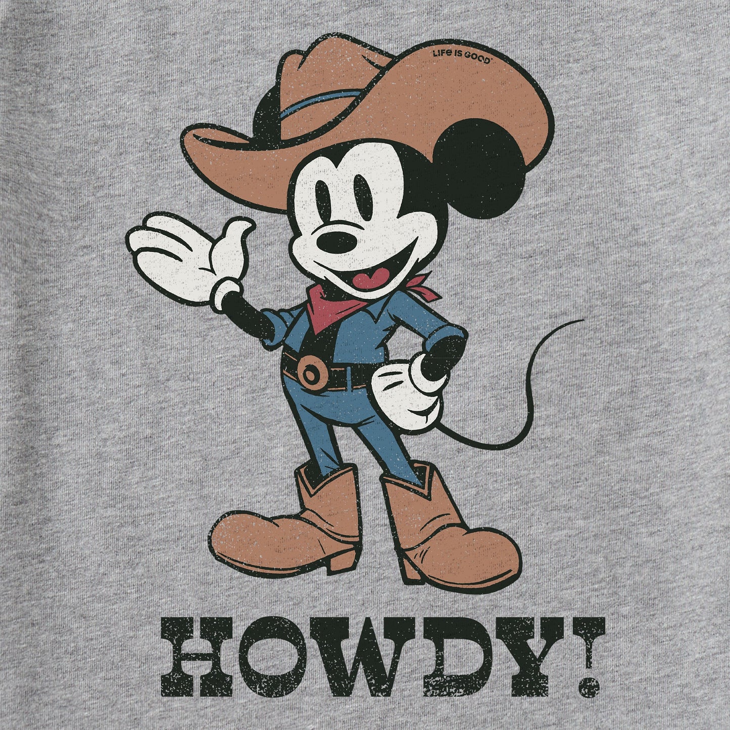 Kids Howdy Willie Short Sleeve Crusher Tee