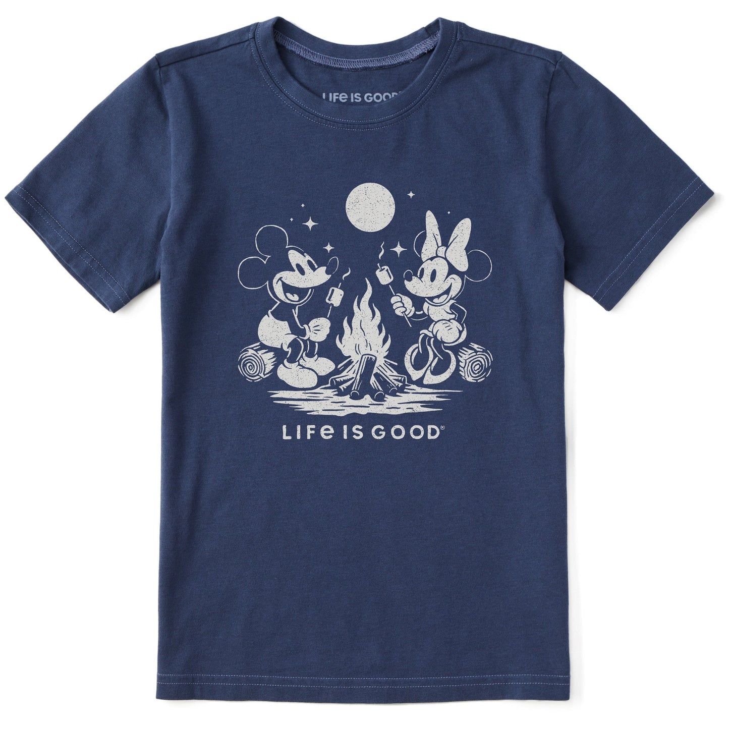 Kids Campfire Smores Short Sleeve Crusher Tee