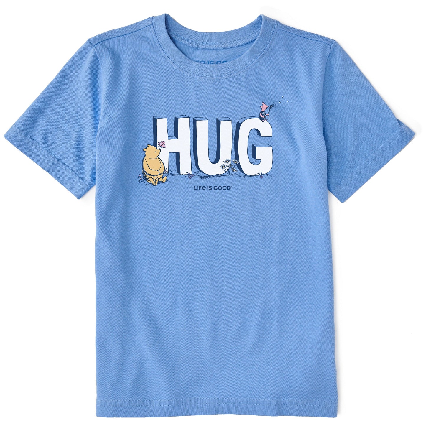 Kids Hug Winnie Short Sleeve Crusher Tee