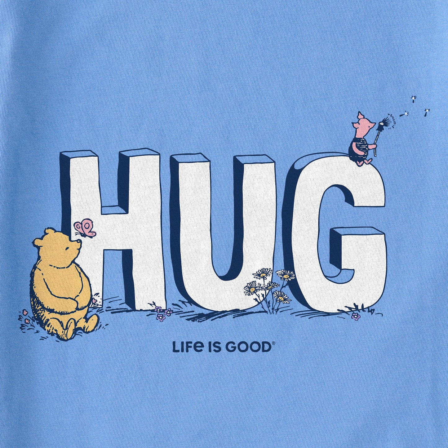Kids Hug Winnie Short Sleeve Crusher Tee
