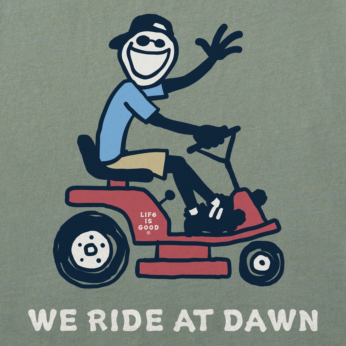 Men's We Ride at Dawn Jake Short Sleeve Tee