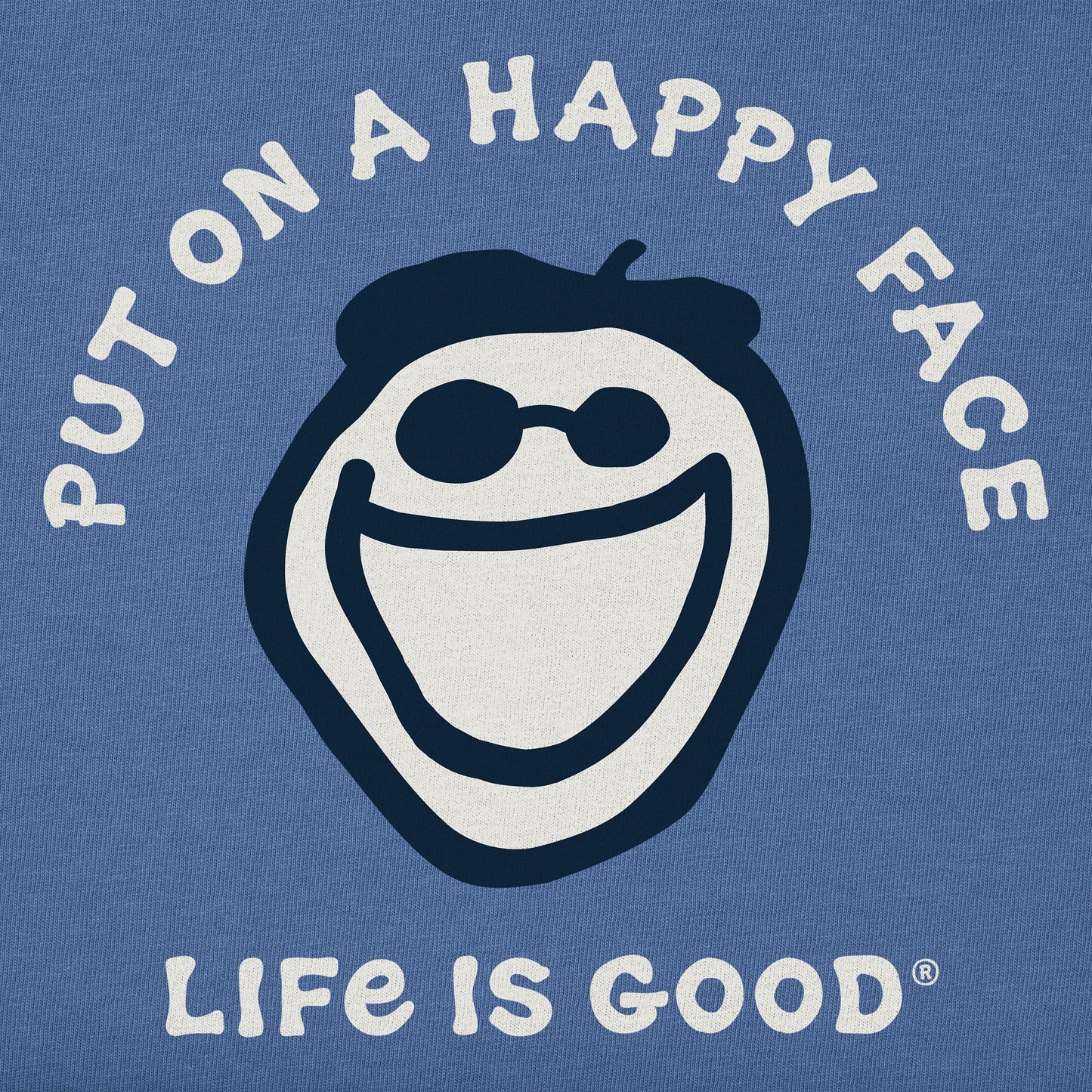Men's Put On a Happy Face Jake Short Sleeve Tee