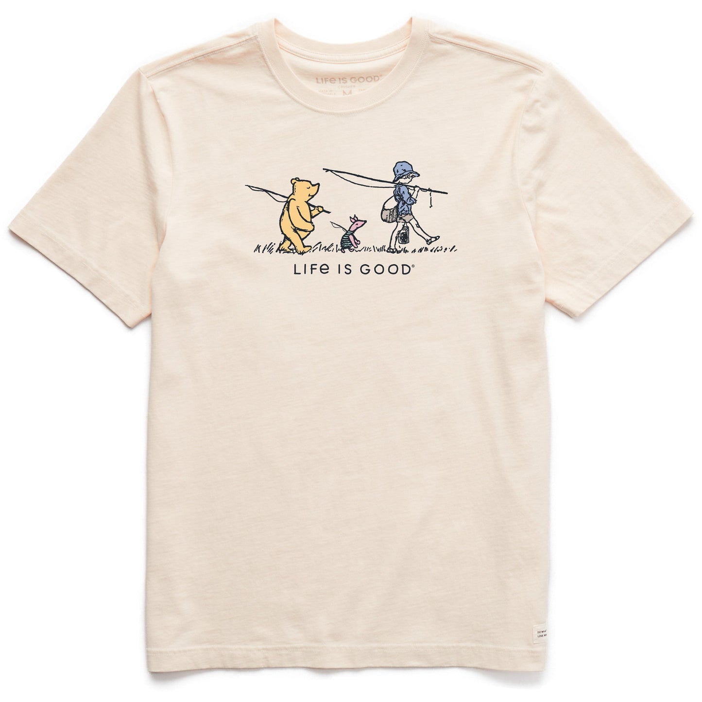 Men's Gone Fishin' Winnie Short Sleeve Crusher Tee