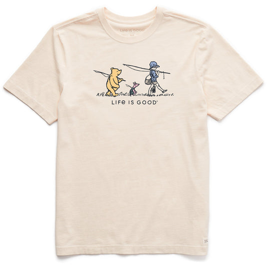Men's Gone Fishin' Winnie Short Sleeve Crusher Tee