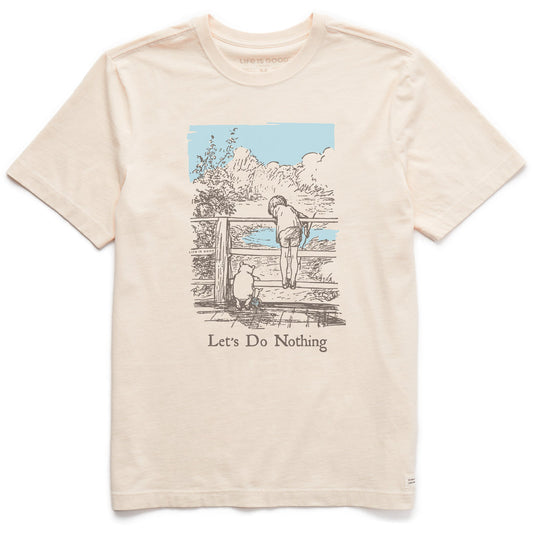 Men's Let's Do Nothing Winnie Short Sleeve Crusher Tee