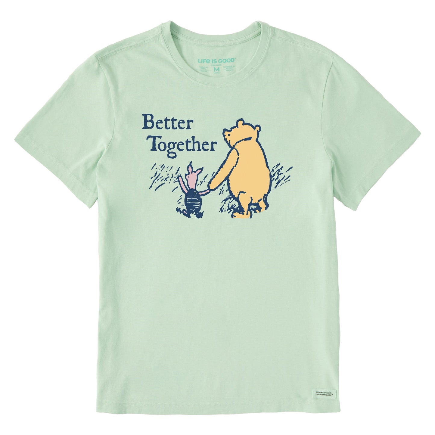 Men's Better Together Winnie Short Sleeve Crusher Tee