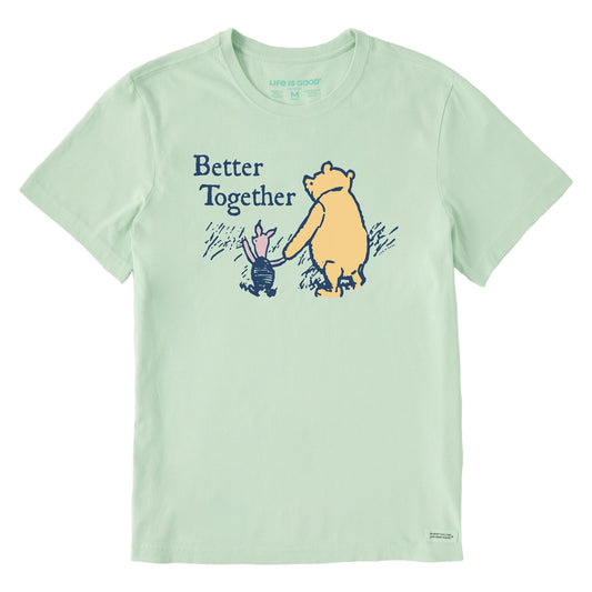Men's Better Together Winnie Short Sleeve Crusher Tee