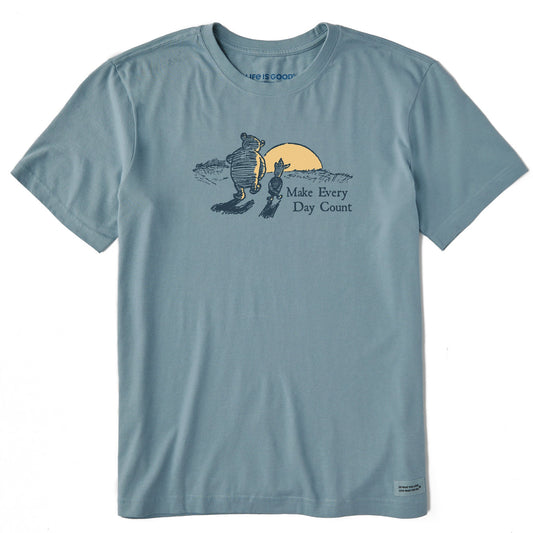 Men's Make Every Day Count Winnie Short Sleeve Crusher Tee