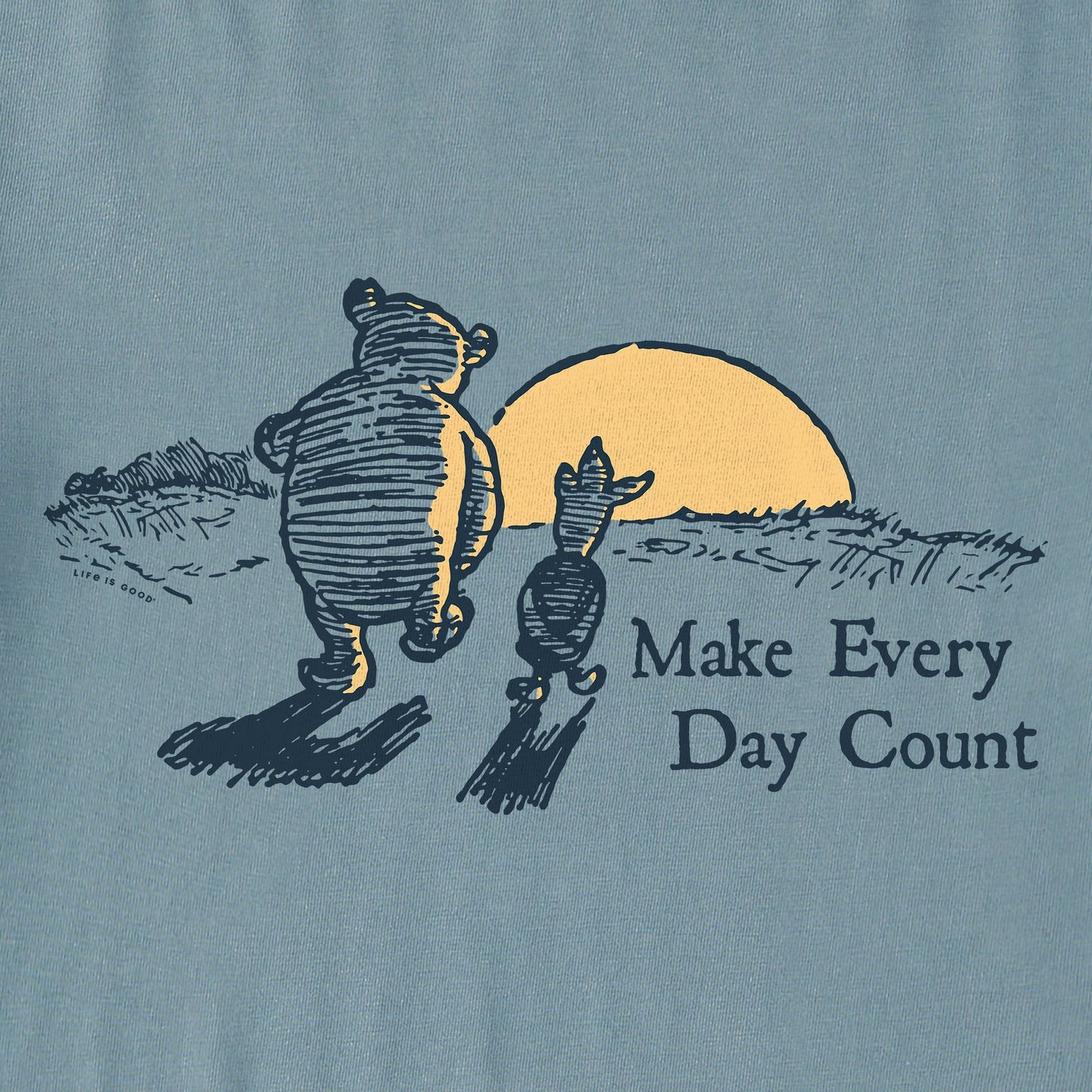 Men's Make Every Day Count Winnie Short Sleeve Crusher Tee