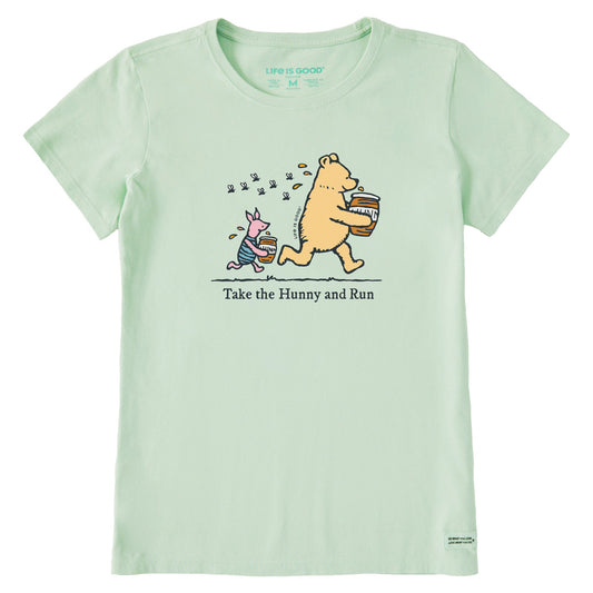 Women's Take the Hunny and Run Short Sleeve Crusher Tee
