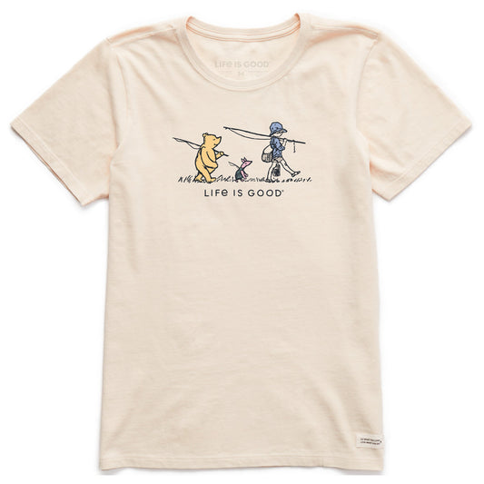 Women's Gone Fishin' Winnie Short Sleeve Crusher Tee