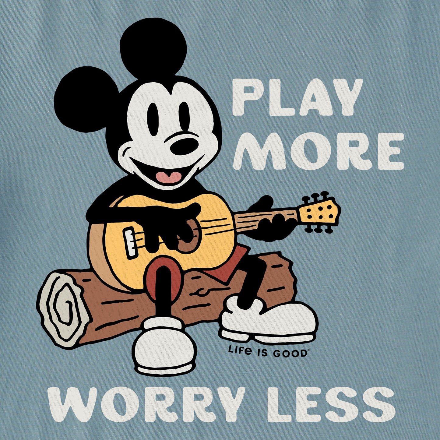 Women's Play More Worry Less Willie Short Sleeve Crusher Tee