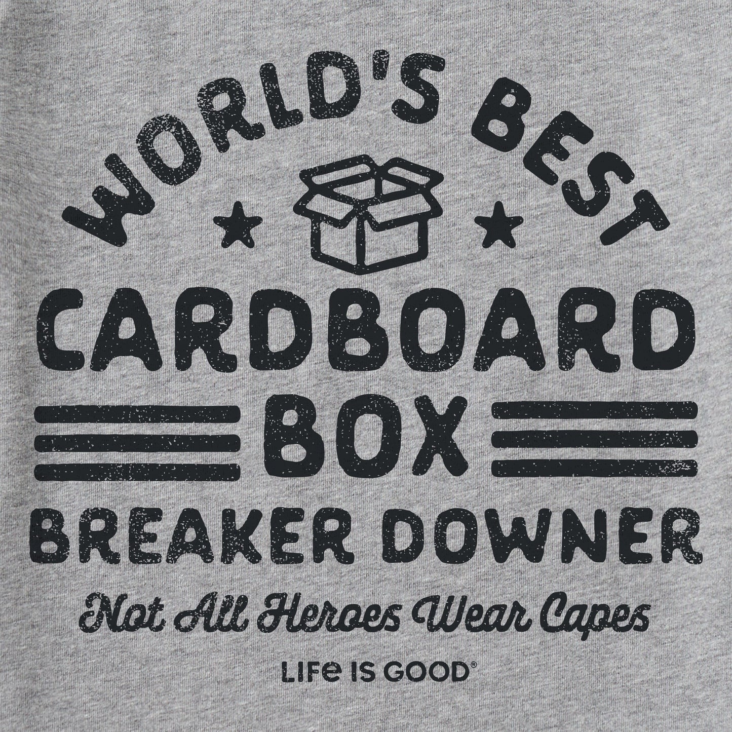 Men's Cardboard Box Breaker Downer Short Sleeve Tee