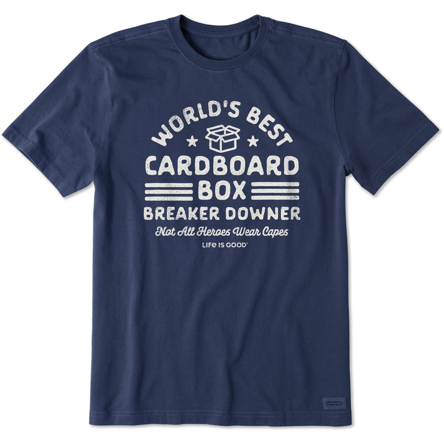 Men's Cardboard Box Breaker Downer Short Sleeve Tee