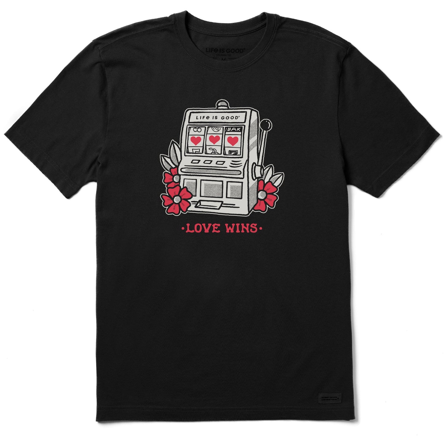 Men's Love Wins Slot Machine Short Sleeve Tee