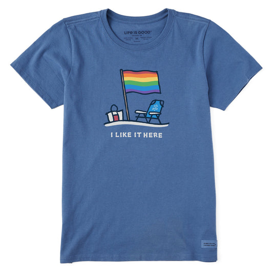 Women's Pride I Like it Here Short Sleeve Tee