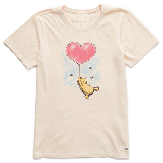 Women's Winnie Red Balloon Short Sleeve Crusher Tee