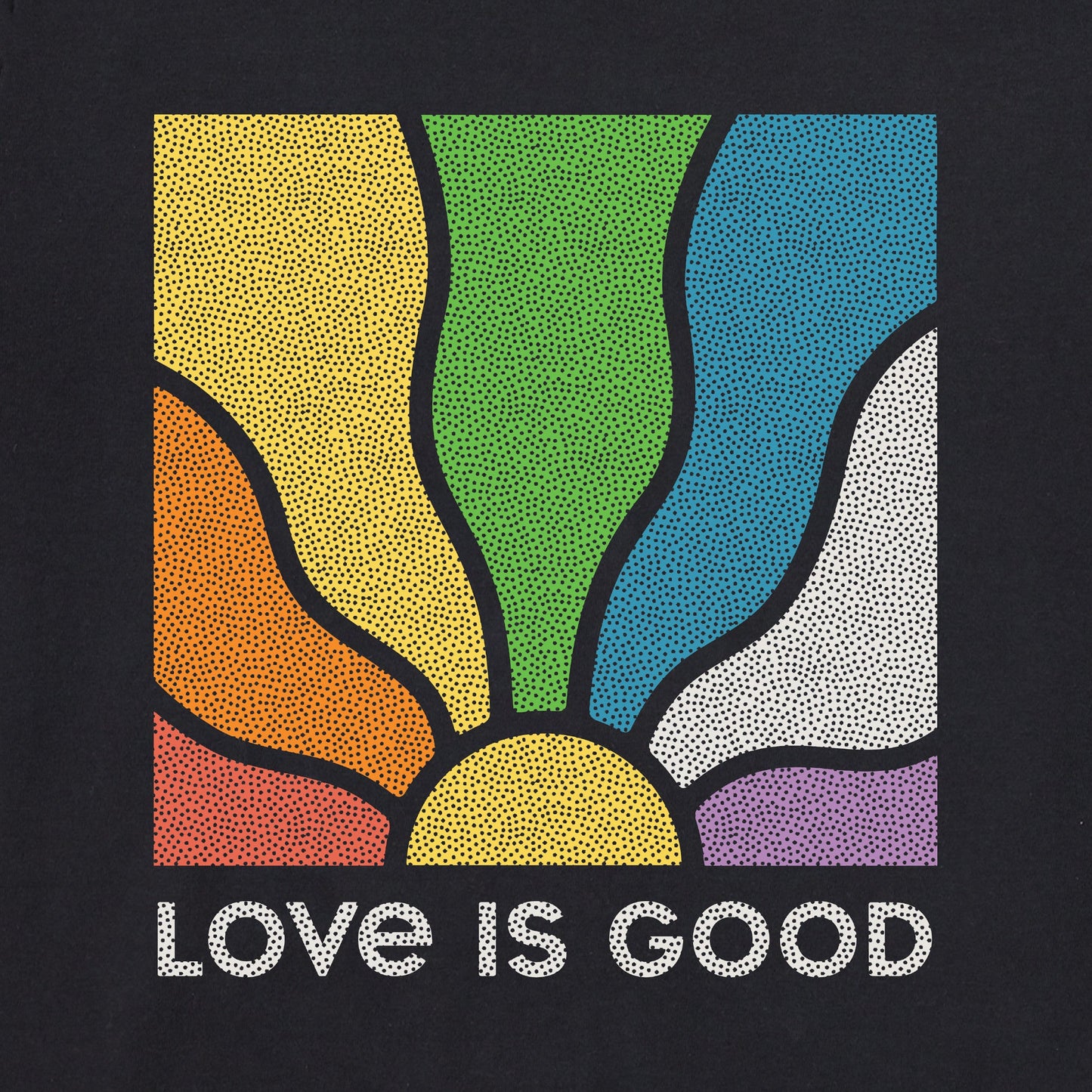 Women's Pride Rainbow Sunset Short Sleeve Tee