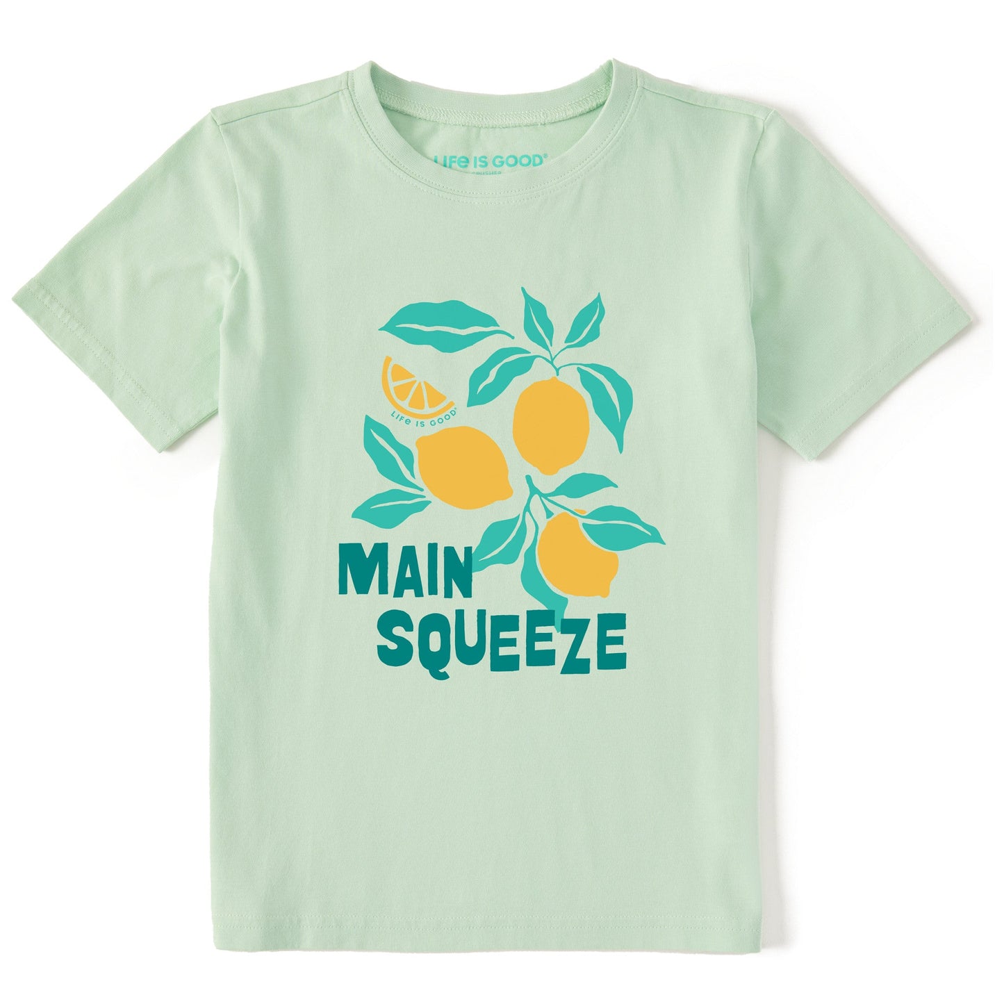 Kids Main Squeeze Lemons Short Sleeve Crusher Tee