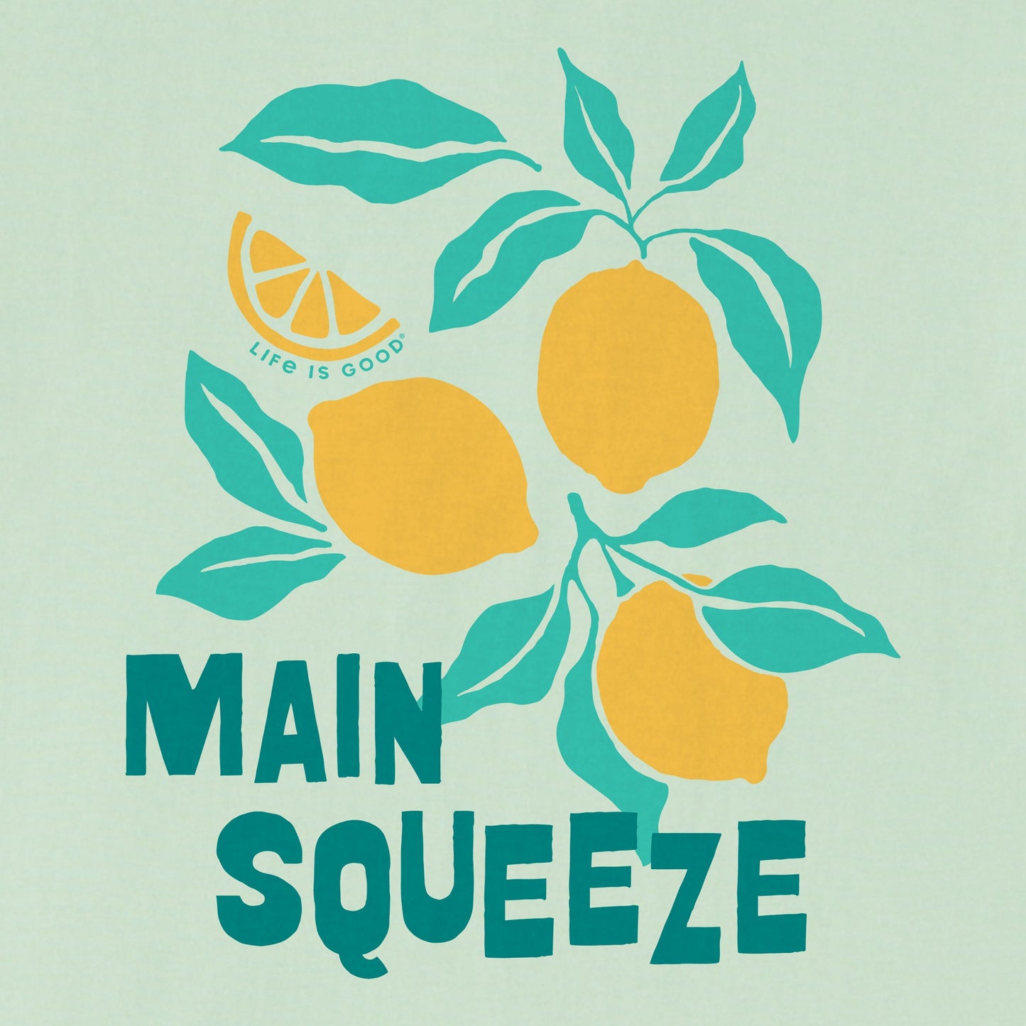 Kids Main Squeeze Lemons Short Sleeve Crusher Tee