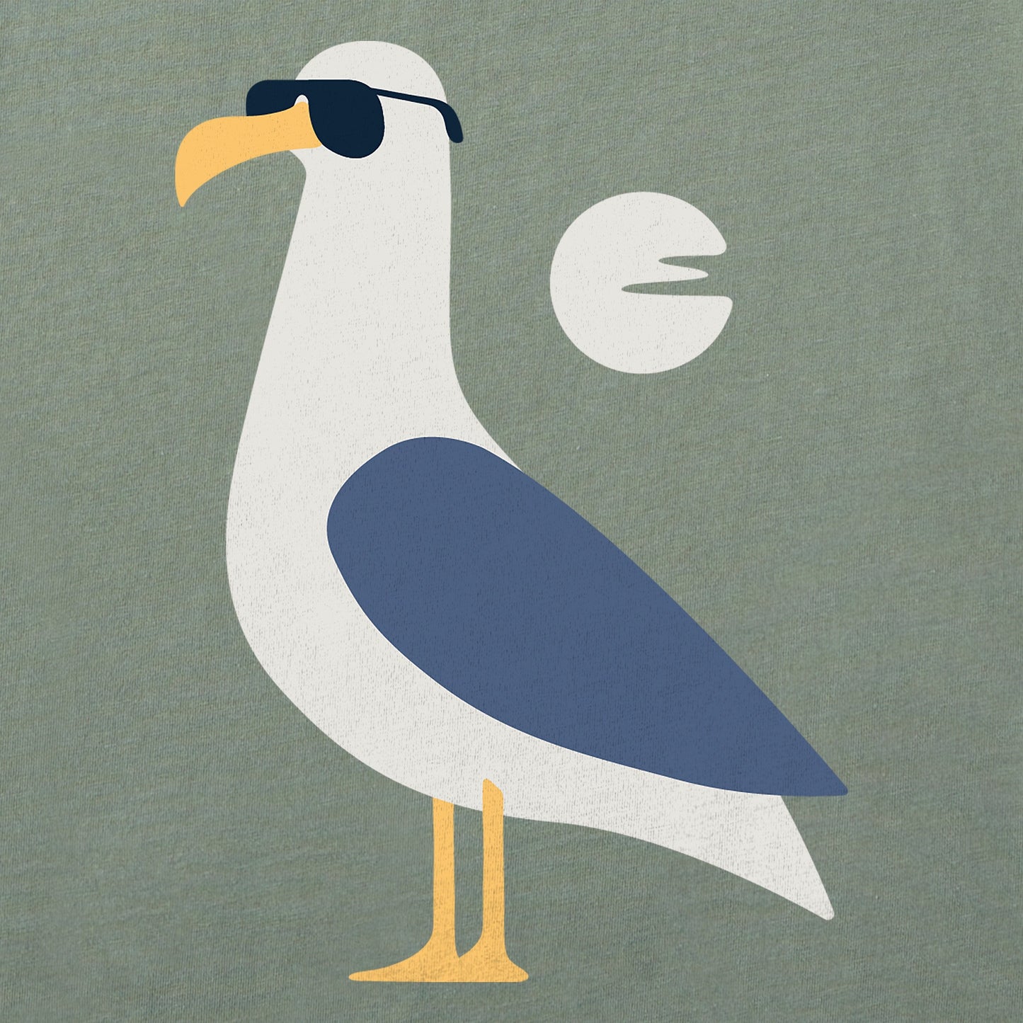 Men's Cool Seagull Short Sleeve Tee