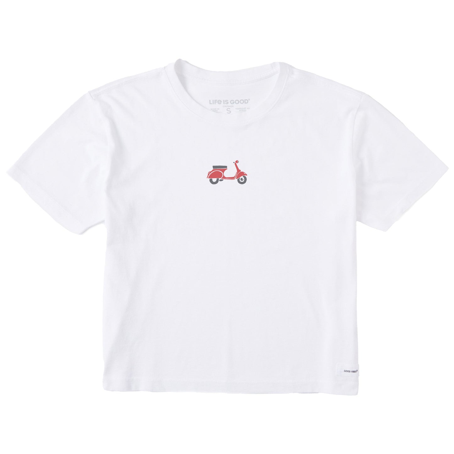 Women's Scooter Short Sleeve Crusher Boxy Tee