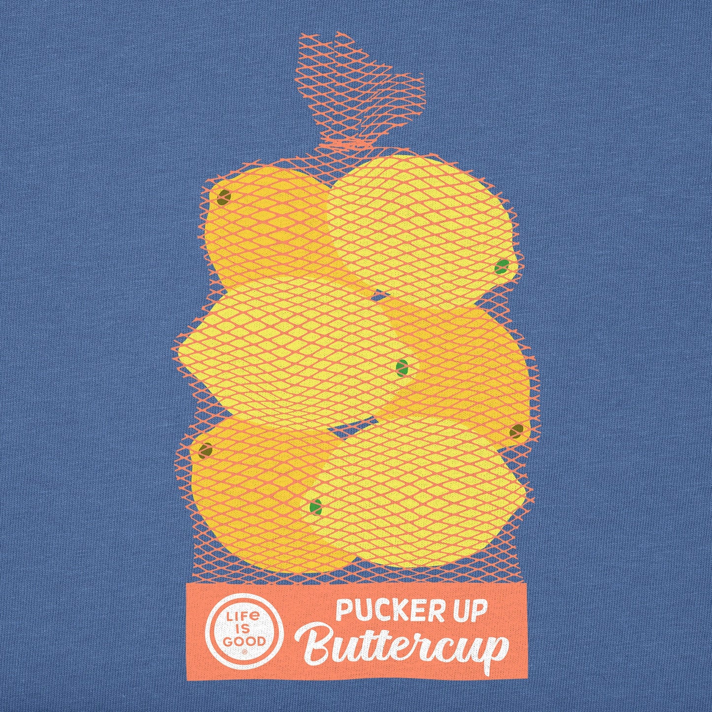 Women's Pucker Up Buttercup Lemons Short Sleeve Tee