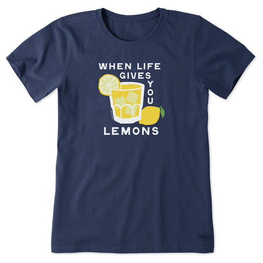 Women's When Life Gives You Lemonade Short Sleeve Tee