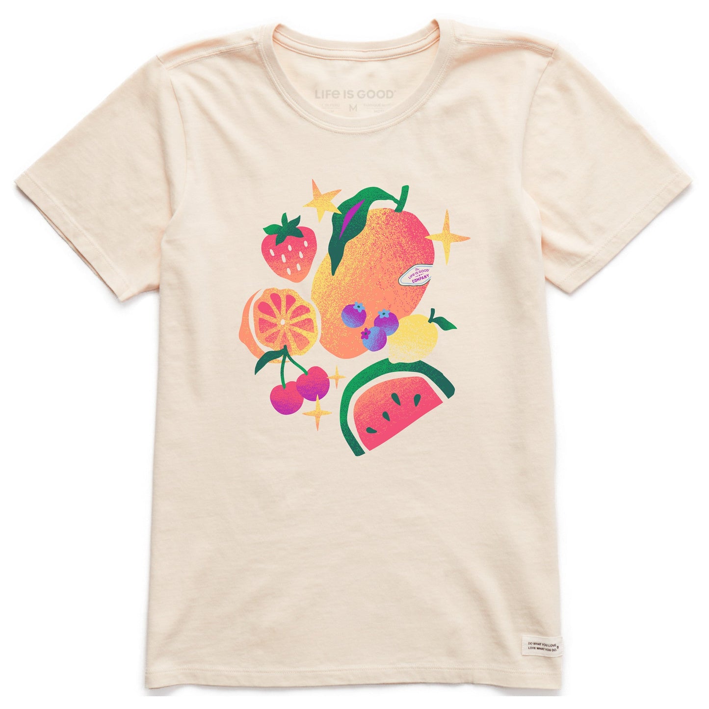 Women's Summer Fruit Medley Short Sleeve Crusher Tee