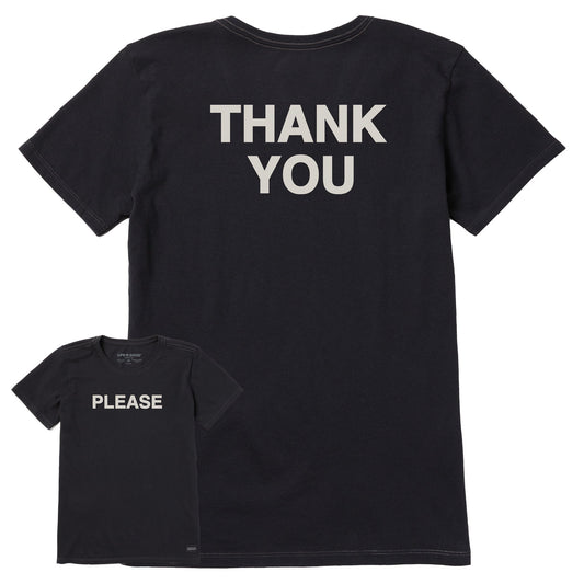 Women's Please Thank You Short Sleeve Tee