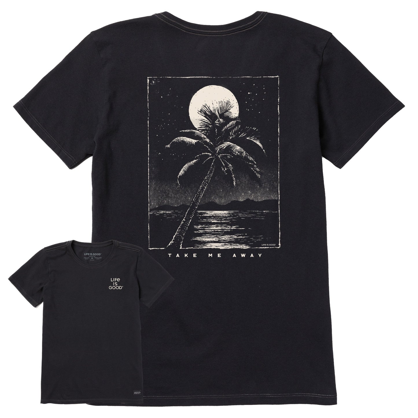 Women's Take Me Away Palm Short Sleeve Tee