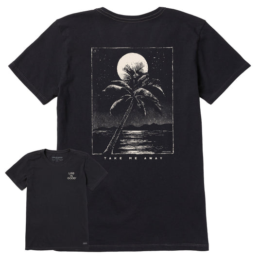 Women's Take Me Away Palm Short Sleeve Tee