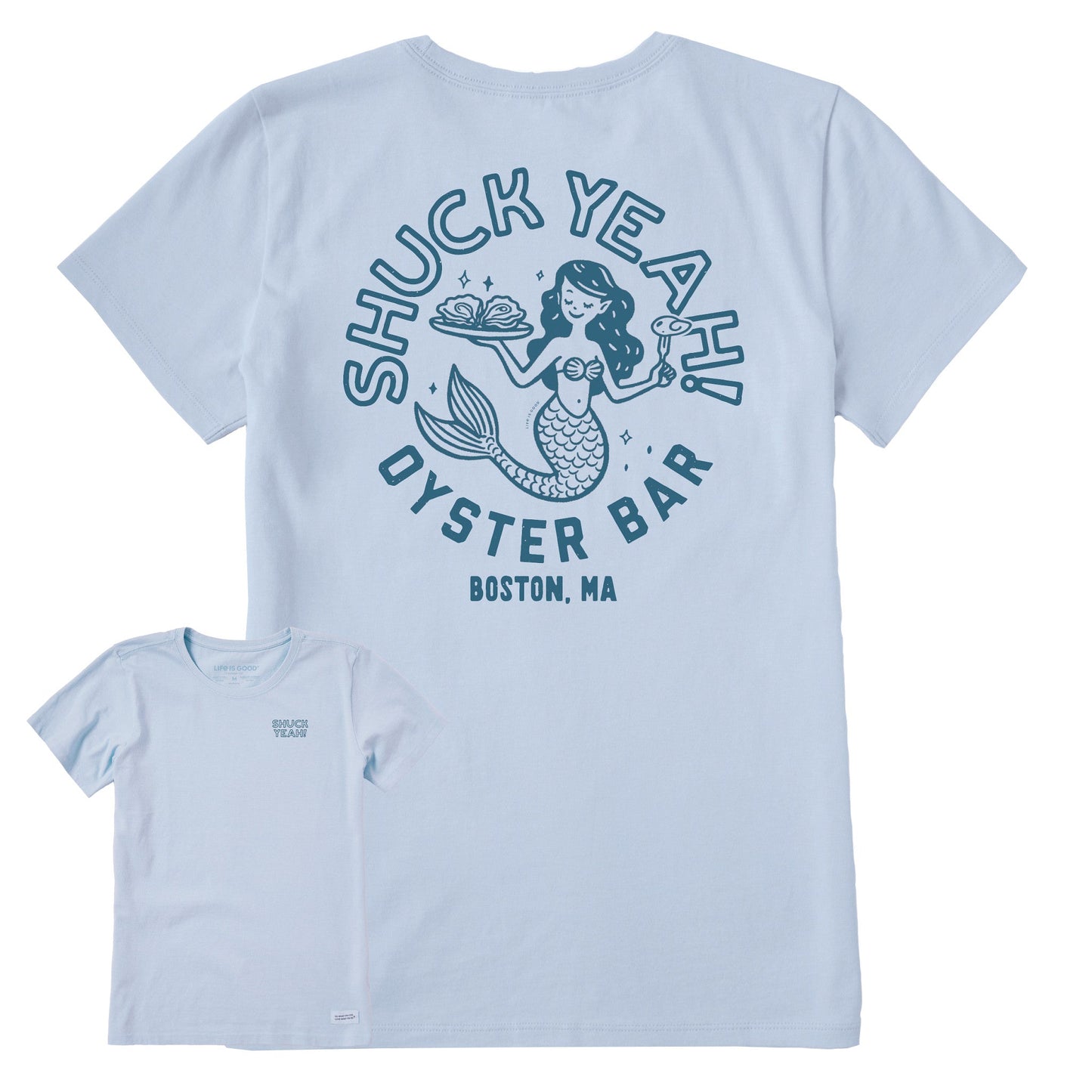 Women's Shuck Yeah Oyster Bar Short Sleeve Crusher Tee
