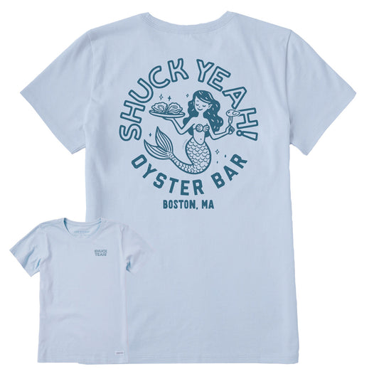 Women's Shuck Yeah Oyster Bar Short Sleeve Crusher Tee