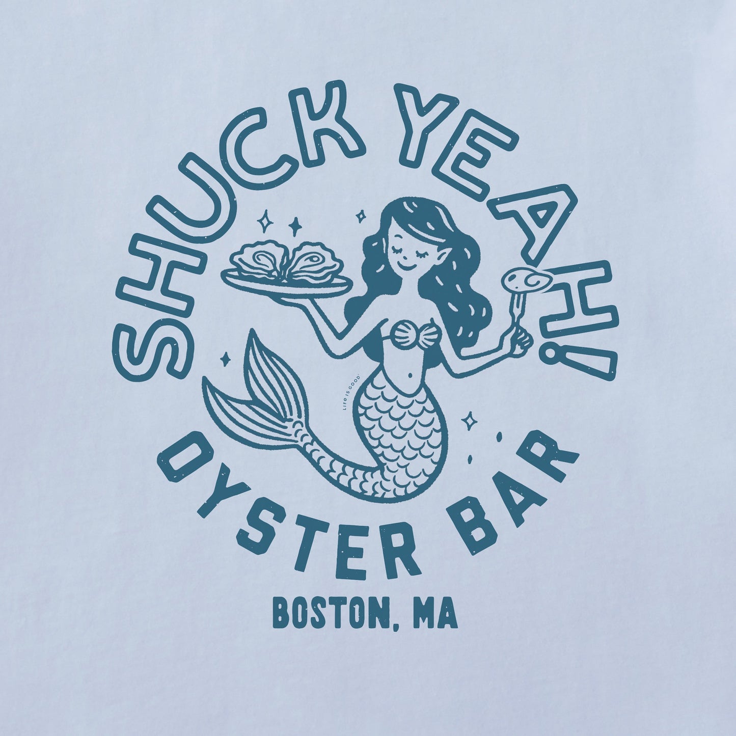 Women's Shuck Yeah Oyster Bar Short Sleeve Crusher Tee