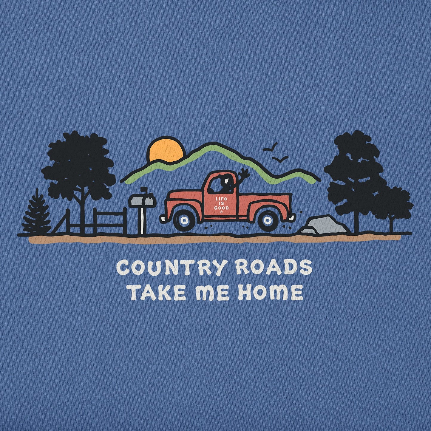 Men's Country Roads Vista Short Sleeve Tee