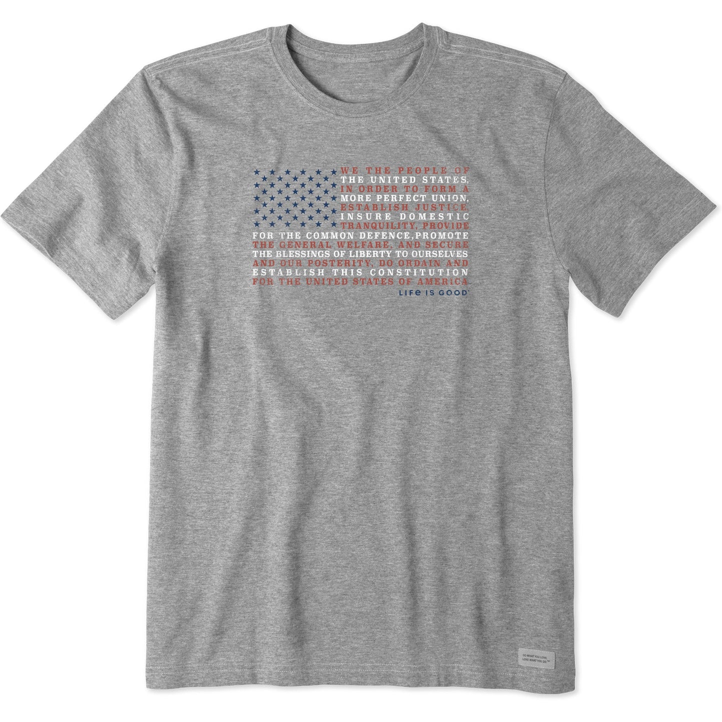 Men's Constitution Flag Short Sleeve Tee